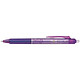 PILOT Stylo roller rétractable Frixion Ball Clicker 0,50 mm Violet x 12 Stylo roller