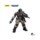 Warhammer 40k - Figurine 1/18 Astra Militarum Cadian Command Squad Veteran Sergeant with Power pas cher