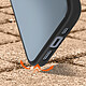 Avis Coque pour Spigen iPhone 14 Plus Dos Givré Contour Noir Antichoc Ultra Hybrid