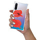 Evetane Coque Samsung Galaxy Note 10 anti-choc souple angles renforcés transparente Motif Coquelicot pas cher