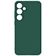 Avizar Coque pour Samsung Galaxy S24 Finition Mate Soft Touch Vert Foncé Protection fiable contre les rayures, les éraflures et les impacts