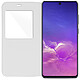 Acheter Avizar Étui Samsung Galaxy S10 Lite Fenêtre d'affichage Protection Intégrale Blanc