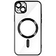 Avizar Coque MagSafe pour iPhone 14 Plus Silicone Protection Caméra  Contour Chromé Noir Coque MagSafe conçue spécifiquement pour votre Apple iPhone 14 Plus