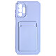 Avizar Coque pour Samsung A13 5G et A04s Souple Porte-carte  Bleu Lavande - Rangement pratique au dos, pouvant contenir en toute sûreté votre carte