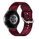 Avizar Bracelet pour Galaxy Watch 5 / 5 Pro / 4 Silicone Texturé Losange  Lie de vin - Bracelet ajustable pour montre connecté, pensé et conçu pour Samsung Galaxy Watch 5 / 5 Pro / 4