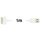 Avis Inkax Câble 1m USB Compatible iPhone iPad iPod 30-broches 2.1A  Charge