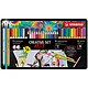 STABILO Set point 88/Pen 68 brush/aquacolor ARTY, étui de 36 Crayon feutre