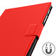 Acheter Étui Samsung Galaxy Tab A7 Lite Clapet Porte-cartes Fonction Support Vidéo Rouge