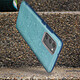 Avizar Coque Samsung Note 20 Paillette Amovible Silicone Semi-rigide bleu pas cher