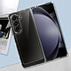 Avizar Coque pour Samsung Z Fold 5 Rigide Contour Souple  Transparent pas cher