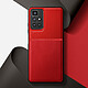Acheter Avizar Coque pour Xiaomi Redmi 10 et 10 2022 rigide avec contour souple antichoc  Rouge