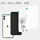 Acheter Evetane Coque iPhone 12 Mini Coque Soft Touch Glossy Pissenlit Design