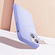 Avis Moxie Coque pour iPhone 14 Hybride Semi-rigide Fine Légère Intérieur Doux  lilas