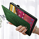 Acheter Avizar Étui pour Realme Pad Mini Motif Papillon Fleurs Rangement cartes Support vidéo  Vert