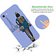 Avis LaCoqueFrançaise Coque iPhone 7/8/ iPhone SE 2020 Silicone Liquide Douce lilas Working girl