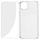 Avizar Pack Protection pour iPhone 14 Coque Renforcée + Verre Trempé  Transparent Pack de protection intégral 360° spécialement conçu pour iPhone 14