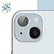 Acheter Enkay Film caméra pour iPhone 15 et 15 Plus Verre trempé 9H 0.4mm  Contour bleu