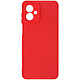 Avizar Coque pour Motorola Moto G14 Silicone Semi-rigide Doux au Toucher  Rouge Coque de protection rouge, collection Fast Cover, spécialement conçue pour votre Motorola Moto G14
