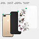 Acheter LaCoqueFrançaise Coque iPhone 7 Plus/ 8 Plus Coque Soft Touch Glossy Fleurs Sauvages Design