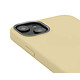 Decoded Coque Compatible avec le MagSafe Silicone Antimicrobienne pour iPhone 14 Plus Beige pas cher