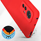 Avis Avizar Coque pour Xiaomi 12 Pro Silicone Semi-rigide Finition Soft-touch Fine  rouge