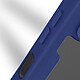 Avizar Coque pour Samsung Galaxy A23 5G Antichoc Dos Plexiglas Avant Polymère Coins Renforcés  Contour bleu pas cher