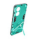 Avizar Coque Rigide Bi-matiere Huawei Nova 9 et Honor 50 Signée Bibercas - turquoise Antichocs, elle protège efficacement des chutes et des rayures du quotidien