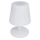 Color Block Lampe Enceinte Bluetooth 4.2 15W Lumineuse Modèle Pearl ColorLight Blanc - Fonctionne avec une connectivité Bluetooth 4.2 d'une portée maximale de 10 mètres