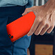 Avizar Coque Samsung Galaxy A72 Silicone Semi-rigide Soft-touch Collection Venus rouge pas cher
