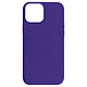 Moxie Coque pour iPhone 15 Plus Semi-rigide Intérieur Microfibre Violet - Coque Violet bi-matière de la collection BeFluo, conçue par Moxie pour votre iPhone 15 Plus