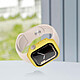 Avis Avizar Coque Apple Watch Serie 7 (45mm) Rigide Ultra-fine Vitre de Protection jaune