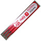 PILOT Pochette de 3 recharges roller FriXion Point pointe aiguille fine (0,5mm) Rouge x 12 Recharge pour stylo roller