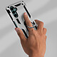 Avis Avizar Coque pour Samsung Galaxy A13 5G Antichoc Bi-matière Bague Support Vidéo argent