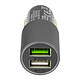Avis 4smarts Chargeur Allume-Cigare Voiture Charge Rapide - 6A 2 Ports USB -