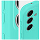 Avizar Coque pour Samsung Galaxy S23 FE Semi-rigide Soft-touch Fast Cover Turquoise pas cher