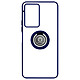 Avizar Coque pour Vivo Y76 5G Bi-matière Bague Métallique Support Vidéo  bleu Coque de protection avec un anneau de maintien conçue spécialement pour votre Vivo Y76 5G
