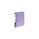 Classeur à levier en polypropylène intérieur/extérieur Format A4. Coloris violet Classeur à levier