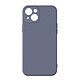 Avizar Coque iPhone 13 Mini Silicone Semi-Rigide avec Finition Soft Touch bleu - Coque spécialement conçue pour votre iPhone 13 Mini.