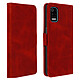 Avizar Étui LG K62 / K52 Style Vintage avec Porte-cartes et Support Vidéo Rouge - Une housse portefeuille, conçue sur-mesure pour LG K62 / K52.