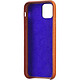 Avis BEETLECASE Coque pour iPhone 11 Premium en Cuir Orange