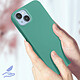 Acheter Avizar Coque pour iPhone 14 Plus Silicone Semi-rigide Finition Soft-touch Fine  turquoise