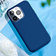 Avis Moxie Coque pour iPhone 15 Pro Max Semi-rigide Intérieur Microfibre Bleu Nuit