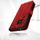 Acheter Avizar Étui pour Vivo X80 Pro Clapet Portefeuille Fonction Support Vidéo  rouge