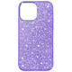 Avizar Coque iPhone 13 Mini Paillette Amovible Silicone Semi-rigide violet - Coque à paillettes spécialement conçue pour votre iPhone 13 Mini.