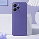 Avis Avizar Coque pour Xiaomi Redmi 12 Silicone Semi-rigide Soft Touch  Violet