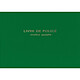 ELVE Registre Livre de police pour Bijoutiers - Ventes/achats - 21X30 200 P - vert Registre