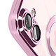 Avis Avizar Coque Série Glam pour iPhone 16 Antichoc Rose