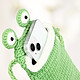 Acheter Avizar Sac Bandoulière pour Smartphone Finition Tissé Design Froggy  Vert