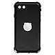 Redpepper Coque Pour iPhone SE 2020 / 8 / 7 Hybride Waterproof Film Écran  Noir Revêtement multicouche composé d'un polycarbonate rigide et silicone souple.