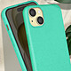 Acheter Avizar Coque cordon pour iPhone 15 Silicone Recyclable  Turquoise